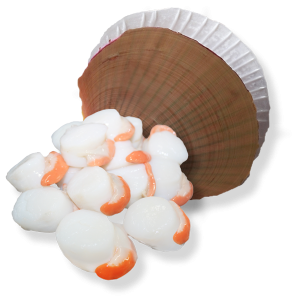 Scallop Meat (Roe-On)